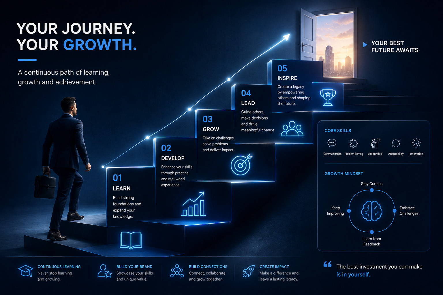 Career progression visualization